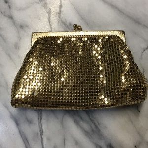 Vintage Whiting & Davis Gold Mesh purse